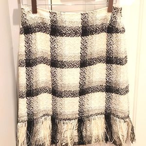 Carlisle winter white skirt